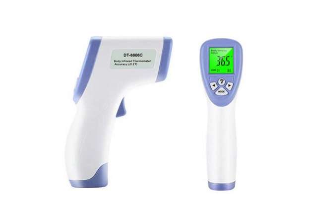 Immagine di Termometro medico ad infrarossi - distanza di misurazione 1-5 cm - Certif. CE 0123 700154 - DT-8806C