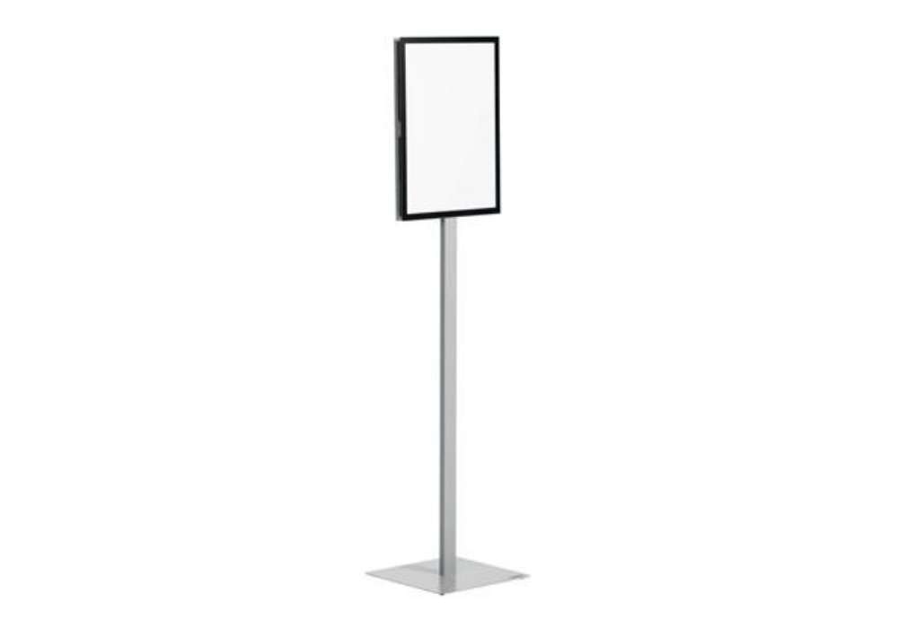 Immagine di Espositore da pavimento INFO STAND BASIC antracite Durable A3 5013-57