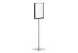 Immagine di Espositore da pavimento INFO STAND BASIC antracite Durable A3 5013-57