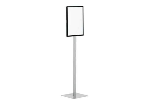 Immagine di Espositore da pavimento INFO STAND BASIC antracite Durable A3 5013-57