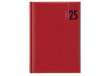Immagine di Agenda giornaliera 2026 - copertina in carta imbottita - 14,5 x 20,5 cm - rosso