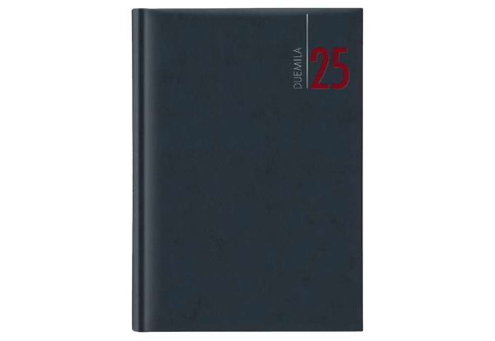Immagine di Agenda giornaliera 2027 - copertina in carta imbottita - 14,5 x 20,5 cm - blu