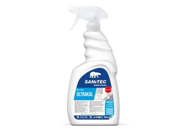 Immagine di Disincrostante Ultrakal gel a base di acido fosforico e di acido sulfammico Sanitec 750 ml - 1910-S