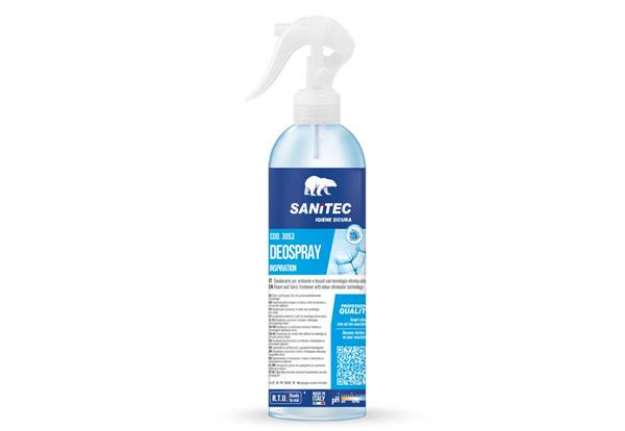 Immagine di Deodorante per ambiente e tessuti con tecnologia elimina odori Deo Spary 300 ml Sanitec Breeze - 305