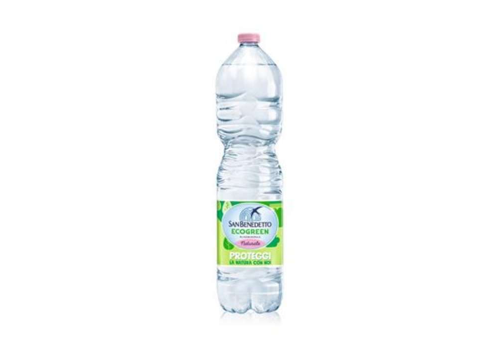 Immagine di Acqua minerale 1,5 L Ecogreen San Benedetto naturale in conf. da 6 bottiglie - 1755