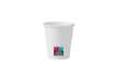 Immagine di Bicchieri Dopla Green in carta marcati - bianco 250 ml - conf. 50 pz 42134