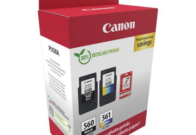 Immagine di Canon - Cartuccia Ink CRG PG-560/CL-561 - con Confezione Fogli - 3713C008