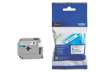 Immagine di Nastro per etichettarice nero/bianco Brother 9 mm x 8 mt MK221BZ