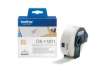 Immagine di Rotolo da 400 etichette adesive in carta nero/bianco Brother 29 x 90 mm DK11201