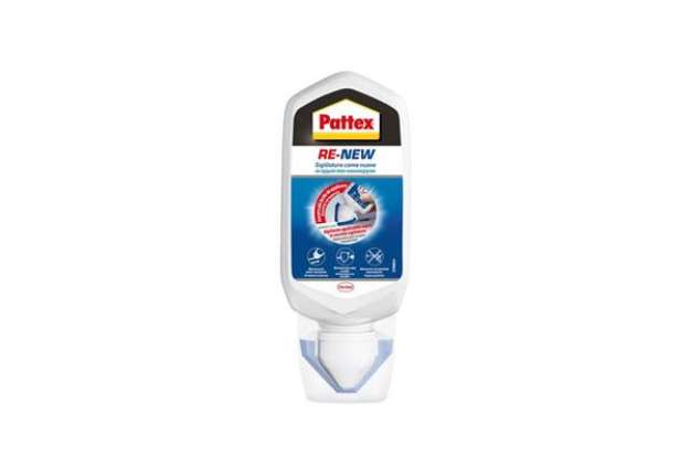 Immagine di Colla silicone bagno sano Renew 2.0 Pattex 80 ml bianco 2760634