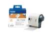 Immagine di Rotolo da 300 etichette adesive in carta 62 x 100 mm Brother nero/bianco DK11202