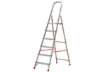 Immagine di Scala in alluminio Scalamìa rinforzata Gierre 6 gradini - 0.48x1.10xH.1.84 m AL160