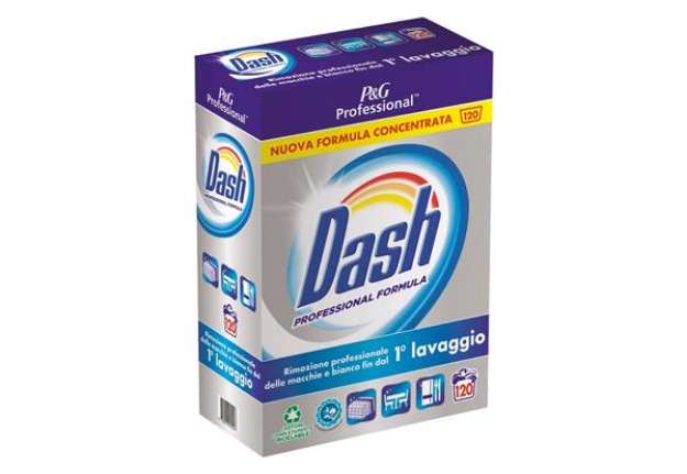 Immagine di Detersivo in polvere professionale Dash 120 misurini - 6 Kg - PG230