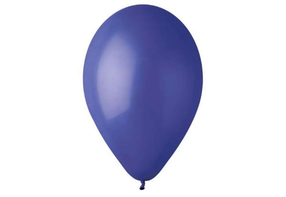 Immagine di Palloncino - diametro 26 cm - lattice - blu - Big Party - conf. 25 pezzi