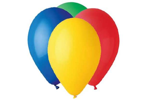 Immagine di Palloncino - diametro 26 cm - lattice - colori assortiti - Big Party - conf. 25 pezzi