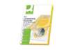 Immagine di Pouches autoadesive per plastificatrici 2x80 µm finitura lucida A4 Q-Connect conf. 100 pezzi - KF114