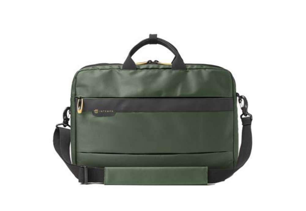 Immagine di Borsa Office Bag Job - 44 x 34 x 12 cm - tessuto tecnico - verde - In Tempo