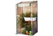 Immagine di Serra Buganvillea - senza ripiani - 100 x 170/190 cm - PVC - verde/trasparente - Verdemax