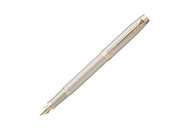 Immagine di Penna stilografica IM Monochrome - punta M - champagne - Parker