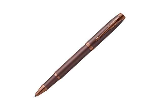 Immagine di Penna roller IM Monochrome - punta F - burgundy - Parker