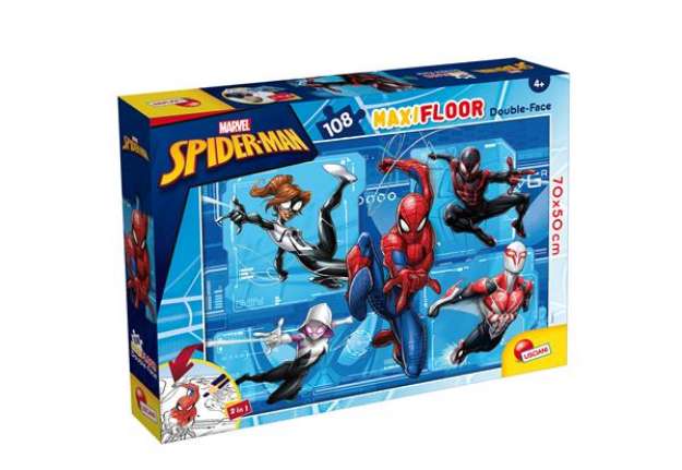 Immagine di Puzzle maxi - Marvel "Spiderman" - 108 pezzi - Lisciani