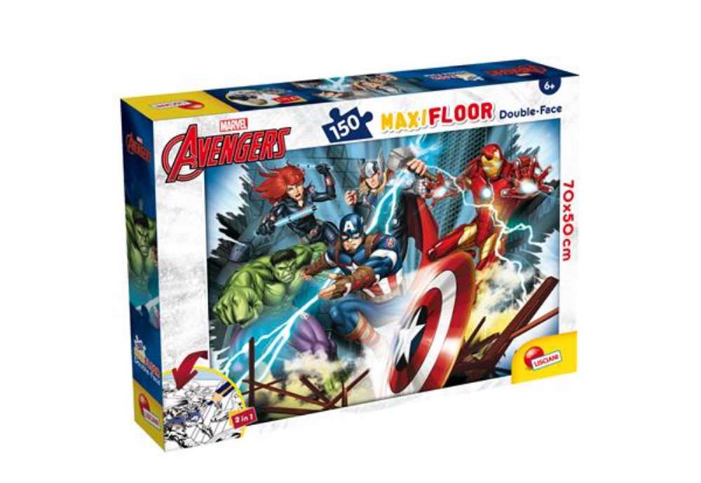 Immagine di Puzzle maxi - Marvel "Avengers" - 150 pezzi - Lisciani