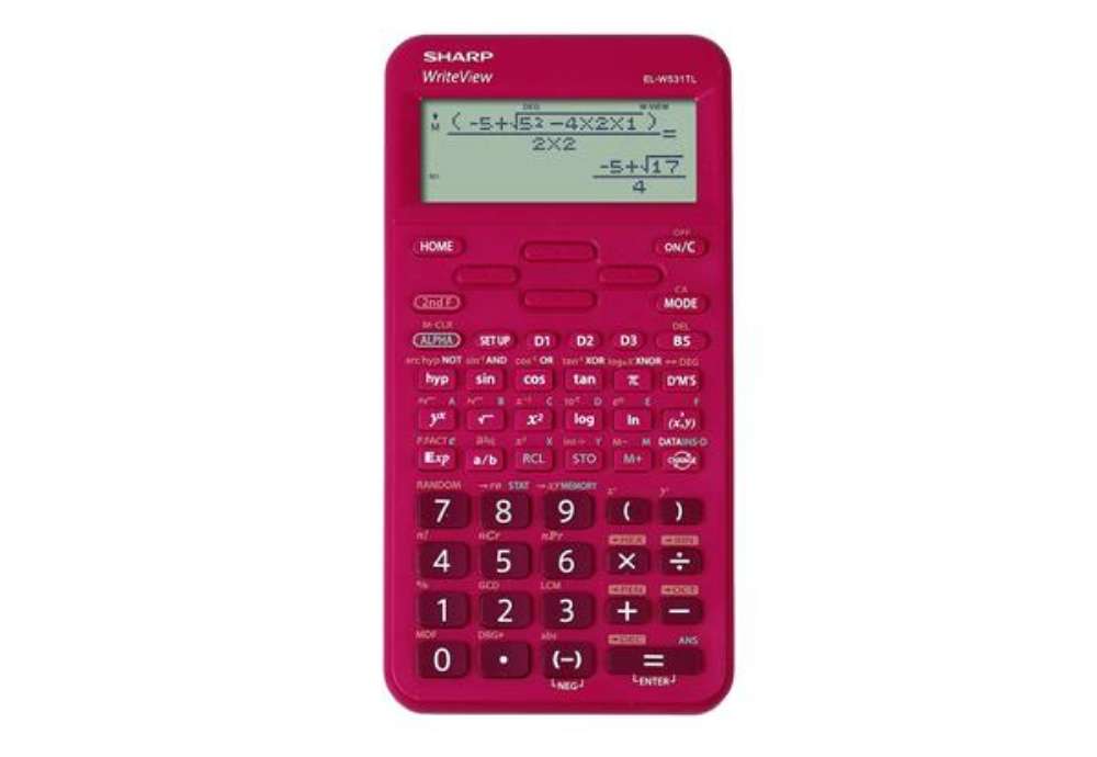 Immagine di Sharp - Calcolatrice Scientifica EL-W531TL - Rosso - ELW531TLBRD