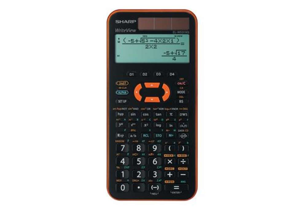 Immagine di Sharp - Calcolatrice Scientifica EL-W531XG - Arancione - ELW531XGYR