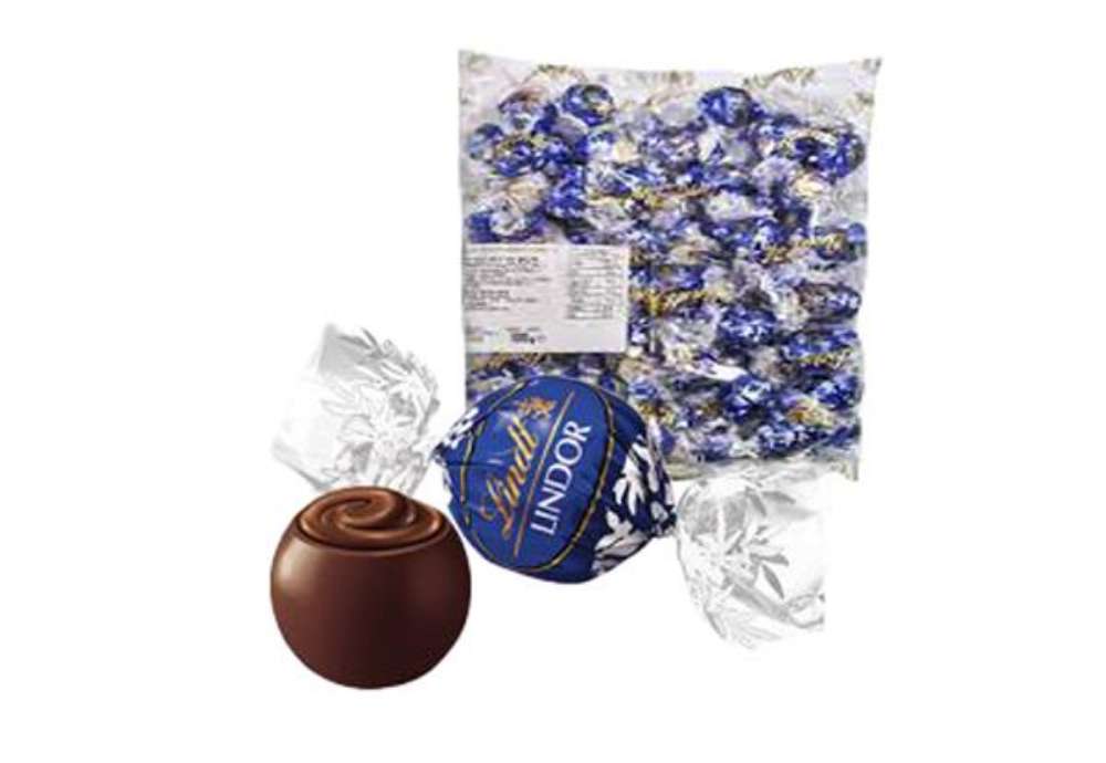 Immagine di Busta Lindor - cioccolato fondente - 1 kg - Lindt