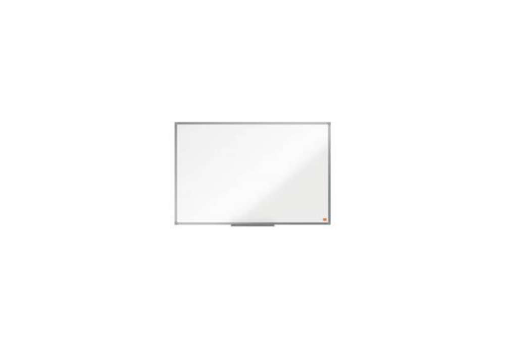 Immagine di Lavagna bianca magnetica in acciaio laccato Nobo Essence 90x60 cm 1905210