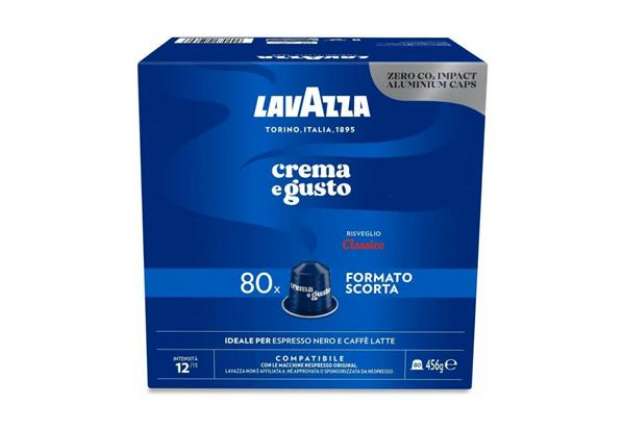 Immagine di Caffè in capsule compatibili Nespresso Classico C&G Lavazza - conf. da 80 pz - 7020