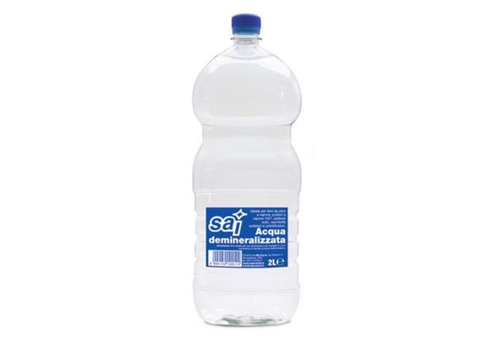 Immagine di Acqua demineralizzata SAI - formato 2 litri - 0201011