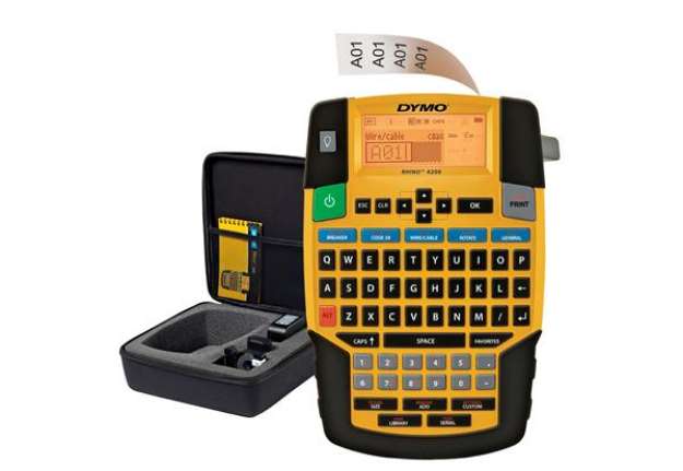 Immagine di Kit etichettatrice industriale Rhino 4200 - Dymo