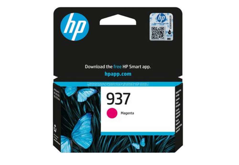 Immagine di Hp originale - Cartuccia 937 - Magenta - 4S6W3NE