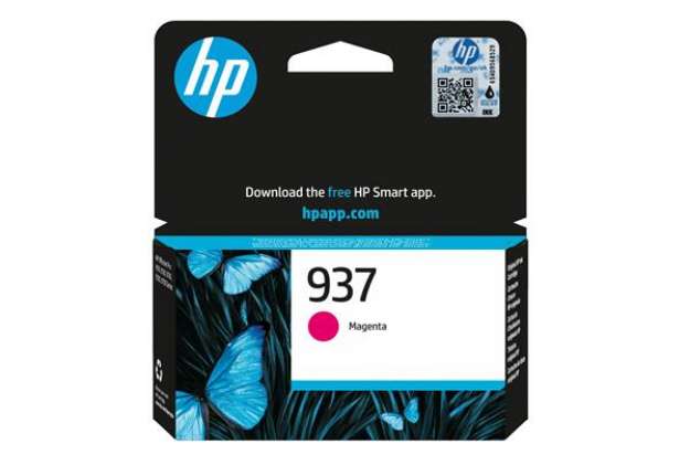 Immagine di Hp originale - Cartuccia 937 - Magenta - 4S6W3NE
