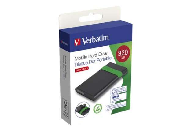 Immagine di Hard disk portatile ricondizionato USB3.2 Gen 1 - 320GB - 053110