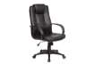 Immagine di Poltrona direzionale nera ecopelle con braccioli Office Products Corsica 23023341-05