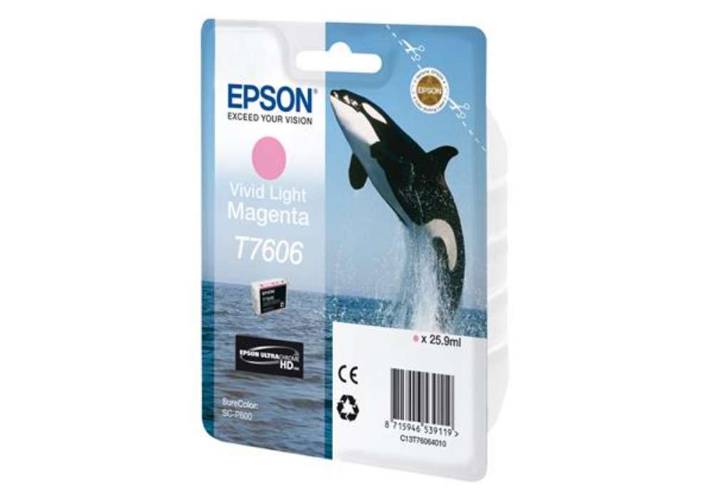 Immagine di Epson-Tanica-Light magenta - C13T76064N10 - 25,9ml