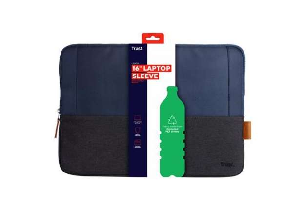Immagine di Custodia per laptop - Lisboa - da 16" - blu - Trust