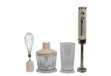 Immagine di Set cordless Ariel - frullatore immersione/sbattitore/tritatutto - bianco - Melchioni family