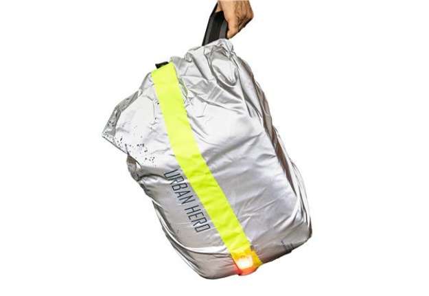 Immagine di Coprizaino alta visibilità Urban Hero - 35 L - s. riflettente/giallo fluo - WoWow