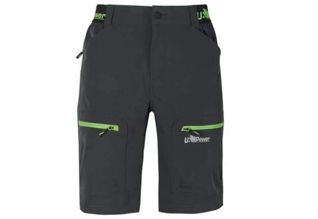 Immagine di Bermuda Ares - taglia L - grigio/verde - U-Power