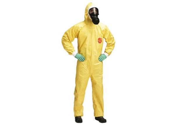 Immagine di Tuta da lavoroTychem 2000 - taglia XL - giallo - Dupont