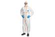 Immagine di Tuta Tyvek 800J - con nastrature arancioni - taglia XL - bianco - Dupont