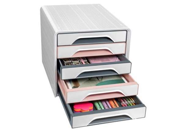 Immagine di Cassettiera Smoove 7-111 Mineral - 5 cassetti -  36 x 28,8 x 27,1 cm - multicolore - Cep