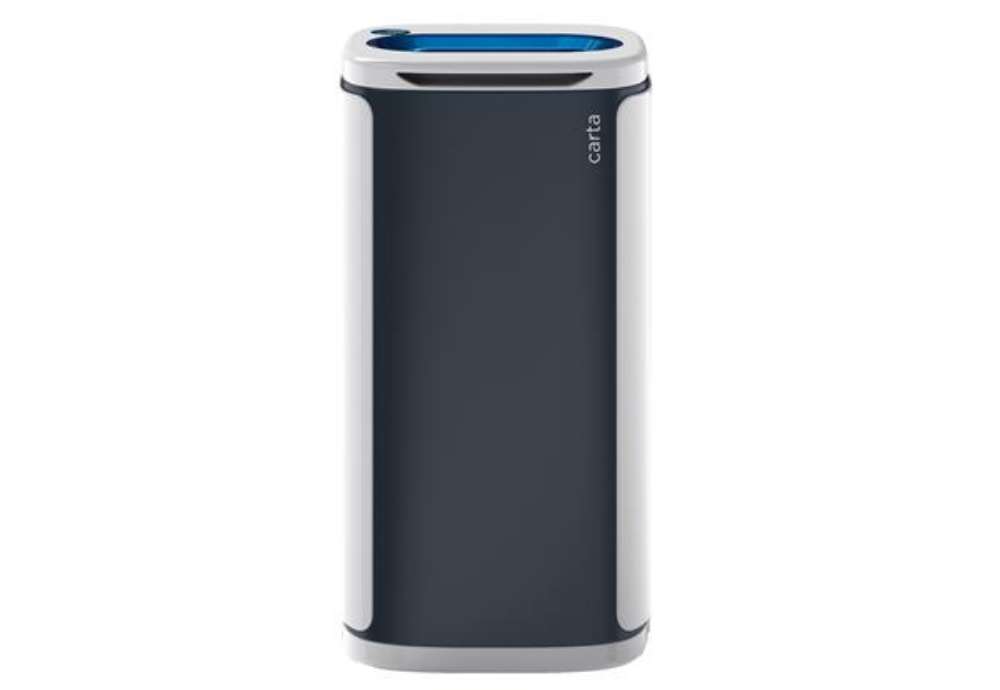 Immagine di Cestino gettacarte Wastee - per raccolta differenziata - 60 L - Blu - Kobra