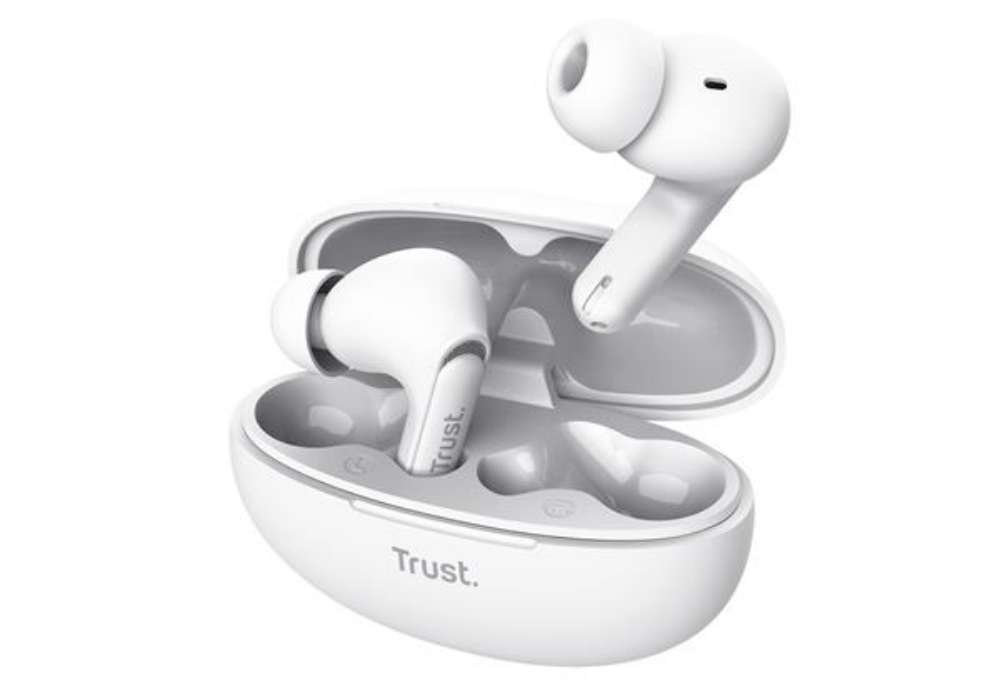 Immagine di Cuffie bluetooth wireless YAVI - bianco - Trust