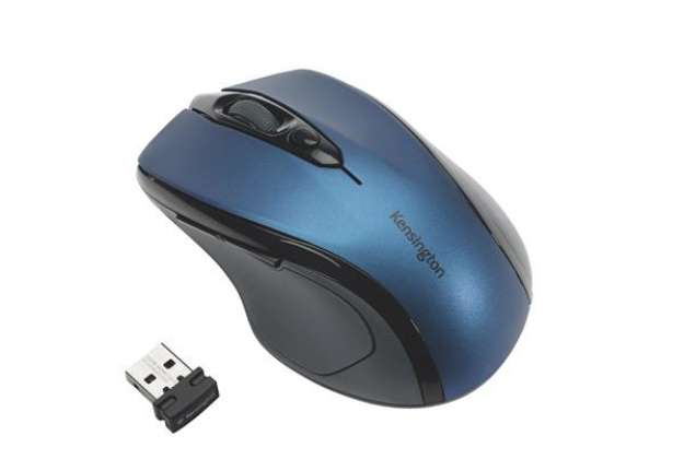 Immagine di Mouse wireless Pro Fit - di medie dimensioni - blu zaffiro - Kensington