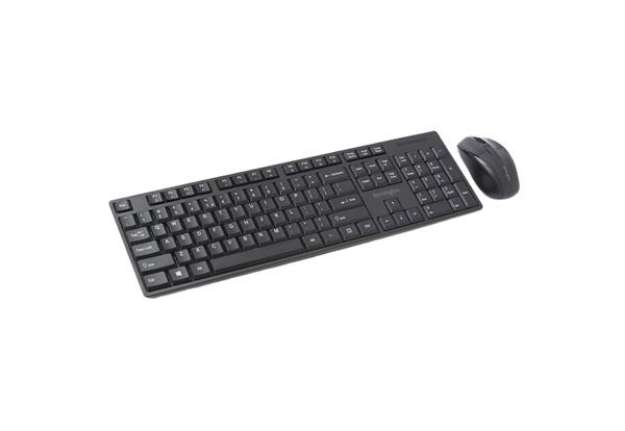 Immagine di Set da scrivania wireless - a basso profilo Pro Fit - Nero - Kensington