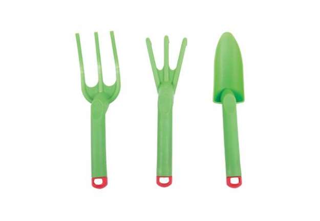 Immagine di Set 3 attrezzi da giardinaggio bambino - Cwr
